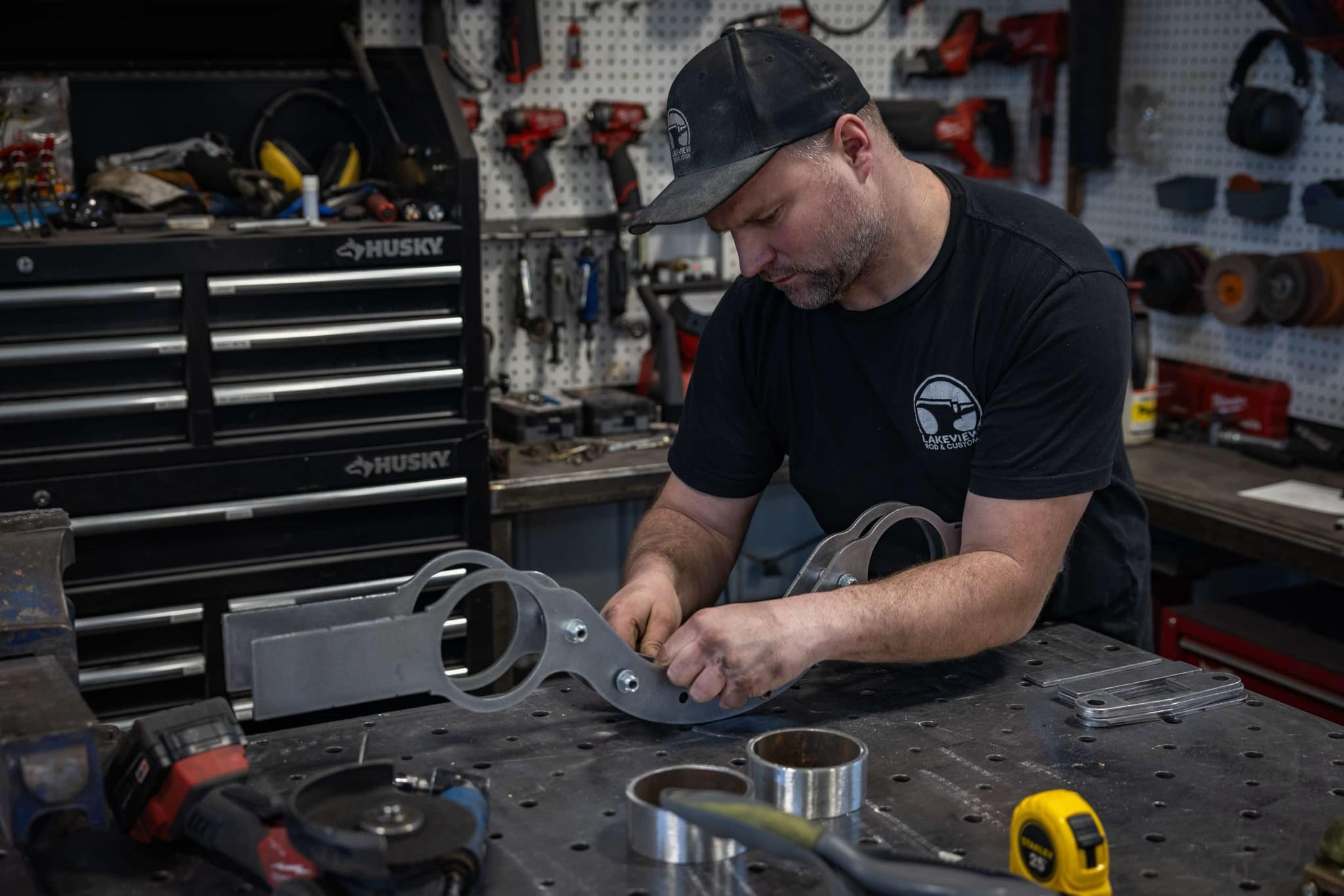 Inside the Lakeview Rod & Custom shop