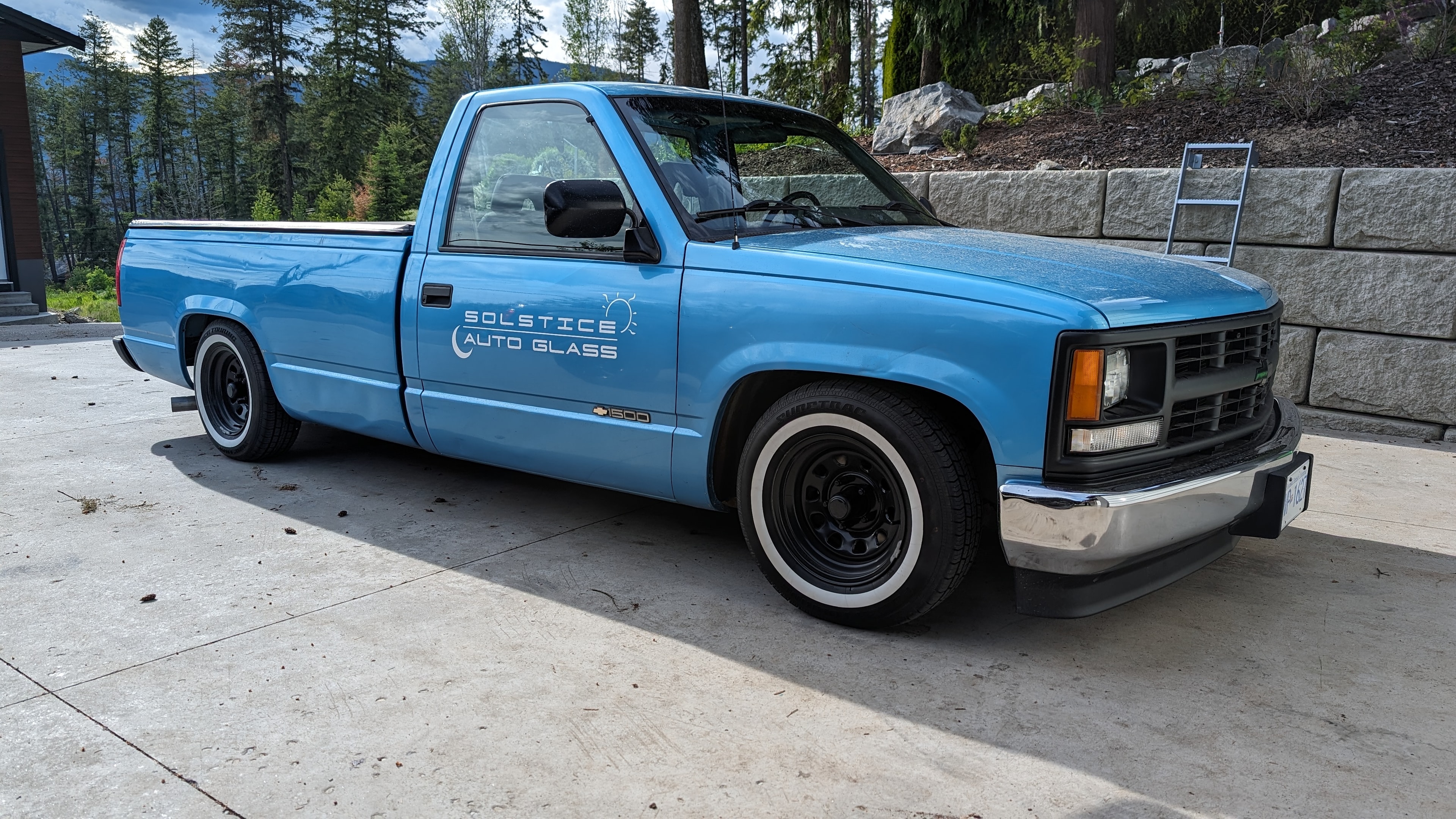 Lowered vehicle 4