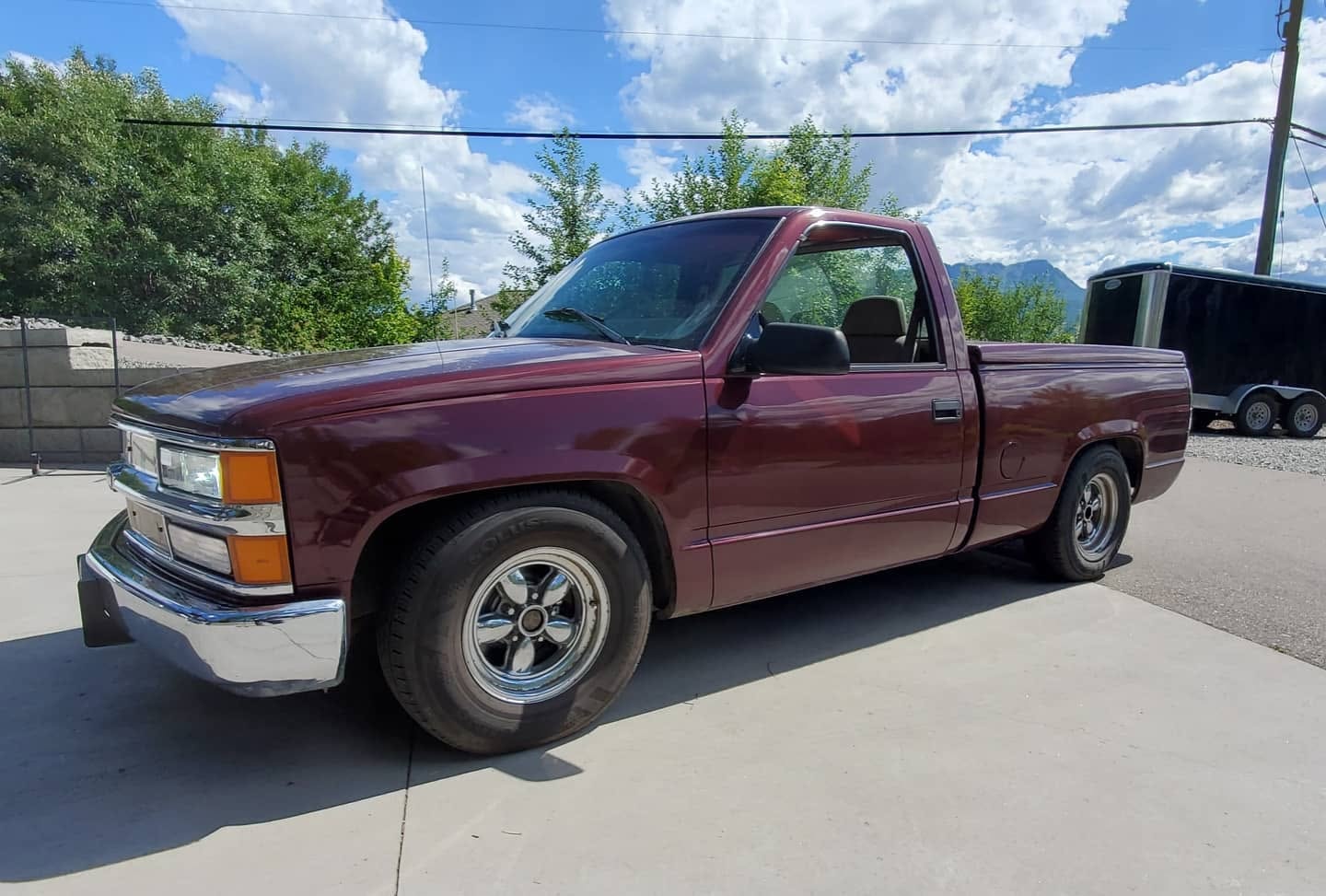 Lowered vehicle 1