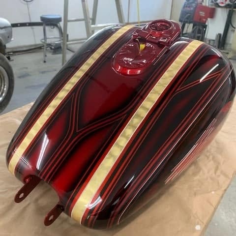 Custom motorcycle paint 10