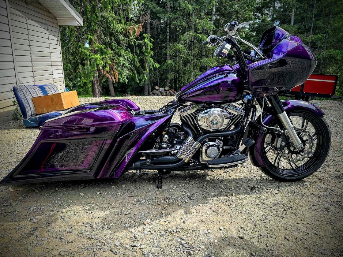 Custom motorcycle paint 2