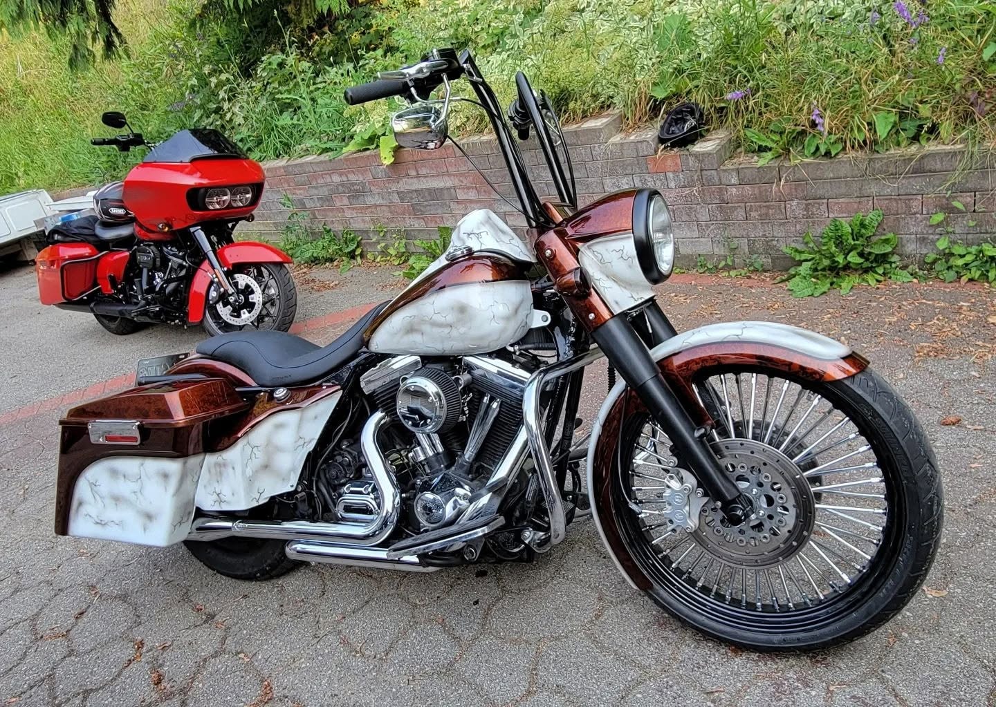 Custom motorcycle paint 5